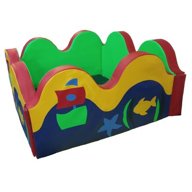 Сухий басейн для дітей "Хвиля" 120х120х40 см опис, фото, купити
