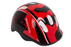 Шлем велосипедный HEL100 черно-красный (черно-красный) описание, фото, купить