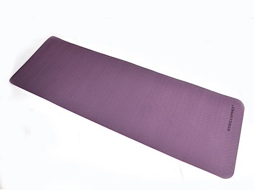 Коврик для йоги TPE 183 х 61 х 0,6 см 2-х слойный описание, фото, купить