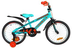 Велосипед 18" Formula WILD 2020 (бирюзово-черный с оранжевым) описание, фото, купить