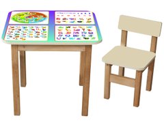 Детский столик +1 стульчик "Файна обучалка" описание, фото, купить