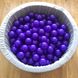 Кульки для сухого басейну фіолетові 8 см поштучно фото 1