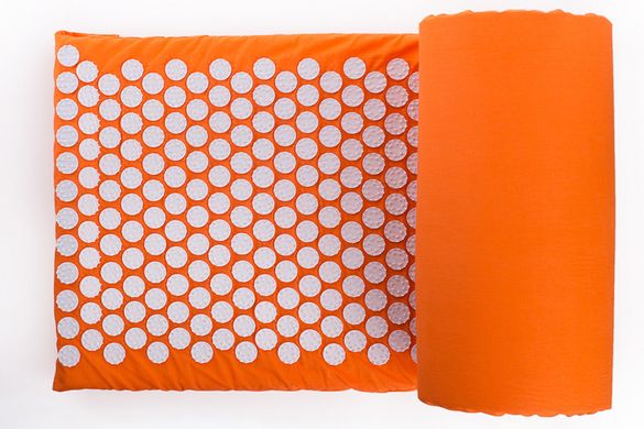 Коврик массажно-акупунктурный "Релакс" большой 165*40 см оранжевый описание, фото, купить