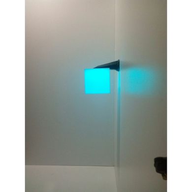 Настінний світильник Куб 20х20см з RGB підсвічуванням настінний опис, фото, купити