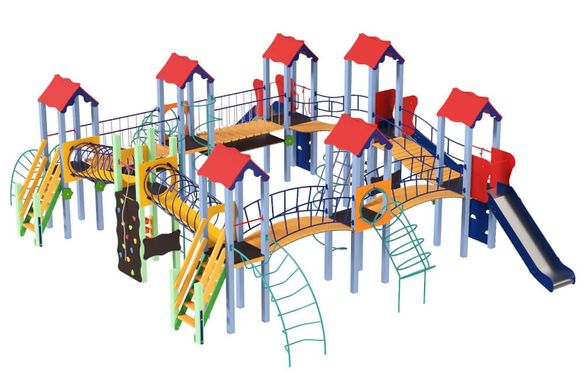 Детский игровой комплекс "Мой город", 1,2 м и 1,5м описание, фото, купить