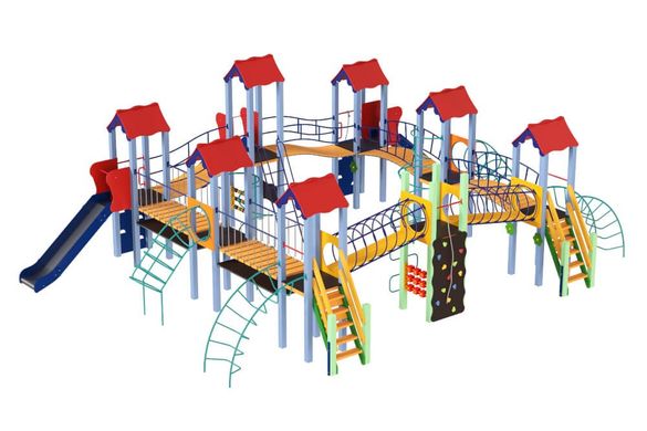 Дитячий ігровий комплекс "Моє місто", 1,2 м і 1,5 м опис, фото, купити
