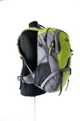 Міський рюкзак Tramp Overland трекинговий зелений / сірий 35 л. TRP-034 опис, фото, купити