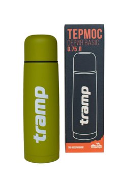 Термос Tramp Basic олива 0,75 л опис, фото, купити