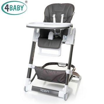 Стільчик для годування 4 Baby ICON (Grey) опис, фото, купити