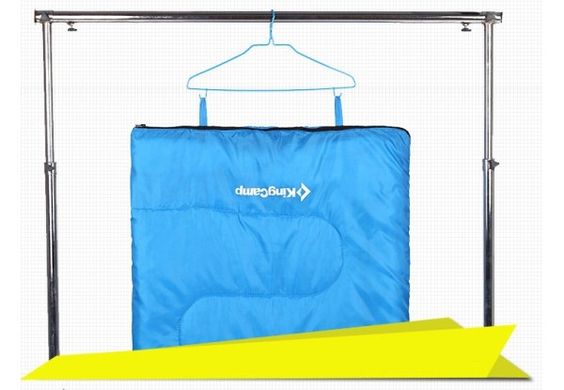 Спальный мешок кокон весна-осень KingCamp Oasis 250 (KS3121) (blue правая) описание, фото, купить
