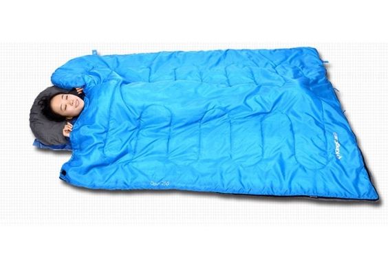 Спальний мішок кокон весна-осінь KingCamp Oasis 250 (KS3121) (blue права) опис, фото, купити