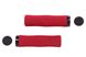 Ручки руля PVC L130мм с Al черным замком EVA HL-G224 (красный) описание, фото, купить