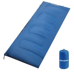 Спальник ковдру річний KingCamp Oxygen (KS3122) (dark blue ліва) опис, фото, купити