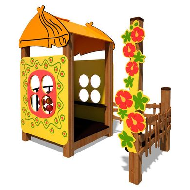 Детский деревянный домик "Хатинка" описание, фото, купить