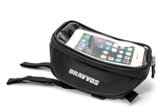Велосумка з оделеніем під смартфон чорний BRAVVOS CT-002 опис, фото, купити