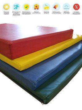 Спортивний мат 120х80х10 см опис, фото, купити