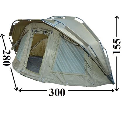 Палатка для рыбалки 2 местная Карп Зум EXP 2-mann Bivvy (Арт. RA 6617) описание, фото, купить
