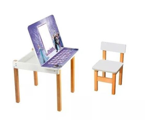 Детский стол с мольбертом Фрозен + стульчик описание, фото, купить