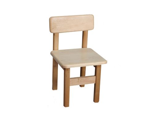 Дитячий дерев'яний стілець опис, фото, купити