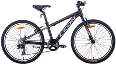 Велосипед 24 "Leon JUNIOR 2020 (чорно-помаранчевий з сірим (м)) опис, фото, купити
