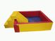 Сухий басейн з гіркою для дітей 150х150х40 см фото 1