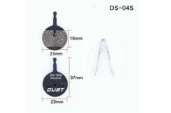 Колодки гальмівні напівметал disc DUST DS-04S AVID BB5 опис, фото, купити