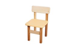 Дитячий дерев'яний стілець, ваніль опис, фото, купити