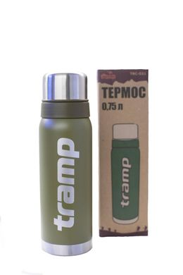 Термос Tramp 0,75 л оливковый описание, фото, купить