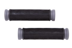 Ручки керма PVC L130мм HL-G127 (чорно-сірий) опис, фото, купити