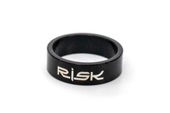 Проставочное кільце 1-1/8" 10mm RISK для рульової колонки 10 шт (черн.) опис, фото, купити