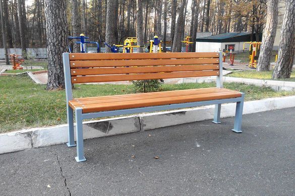 Лавка паркова "Подвійна лінія" опис, фото, купити
