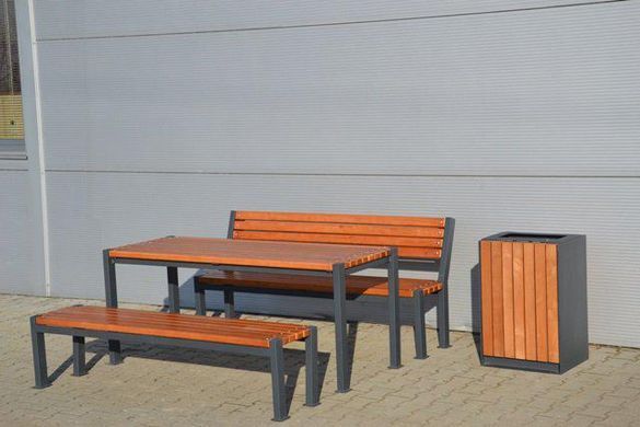 Лавка паркова "Подвійна лінія" опис, фото, купити