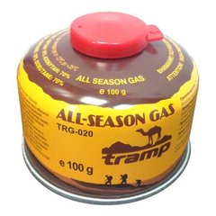 Балон газовий туристичний Tramp (різьбовий) 100 грам TRG-020 опис, фото, купити