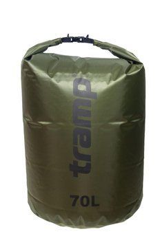 Гермомешок Tramp PVC Diamond Rip-Stop оливковый 70л описание, фото, купить