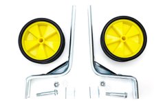 Опорні (тренувальні) колеса посилені FSK-BH-214 для дитячі матраци. вів. 12"-20" жовті з чорним (жовтий з опис, фото, купити