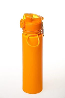 Пляшка силіконова спортивна Tramp 700ml orange опис, фото, купити