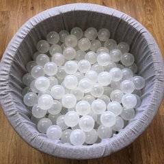 Прозорі кульки для сухого басейну поштучно опис, фото, купити
