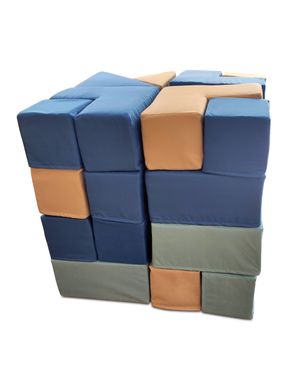 Мягкий конструктор Кубик Рубик (28 элементов) описание, фото, купить