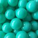 Кульки для сухого басейну бірюзового кольору 8 см поштучно фото 1