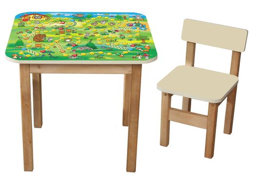 Детский столик + 1 стульчик "Файна гра" описание, фото, купить