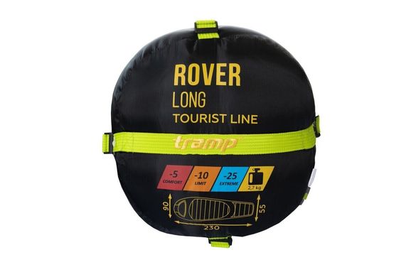 Спальний мішок зимовий Tramp Rover Long кокон лівий TRS-050L-L опис, фото, купити