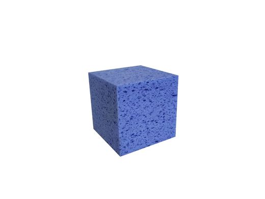 Поролоновый кубик для детей 30*30*30 см Синий описание, фото, купить