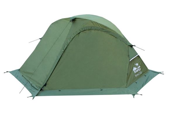 Экспедиционная палатка Tramp Sarma 2-местная (V2) Зеленая описание, фото, купить