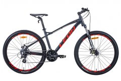 Велосипед 27.5 "Leon XC-90 2020 (графітовий з червоним (м)) опис, фото, купити