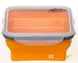 Набор из 3х складных силиконовых контейнеров Tramp (400/700/1000ml) orange фото 3