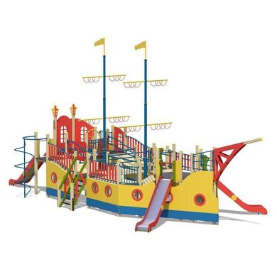 Дитячий ігровий комплекс "Корабель" опис, фото, купити