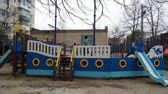 Дитячий ігровий комплекс "Корабель" опис, фото, купити