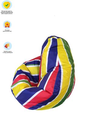Безкаркасне крісло-мішок груша bean bag Color опис, фото, купити
