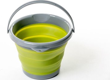 Складне силіконове похідне відро Tramp 5L olive опис, фото, купити