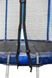Батут Atleto 312 см з подвійними ногами синій фото 3